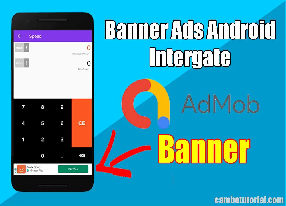 banner admob integrated android app example